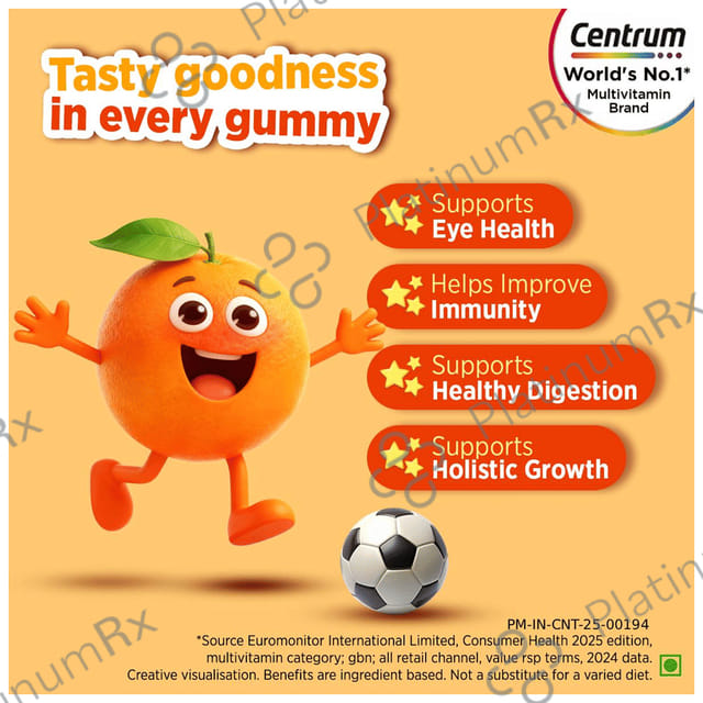 Centrum Kids Supports Multivitamin Gummy 30s