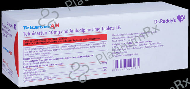 Telsartan AM 5/40mg Tablet 10s