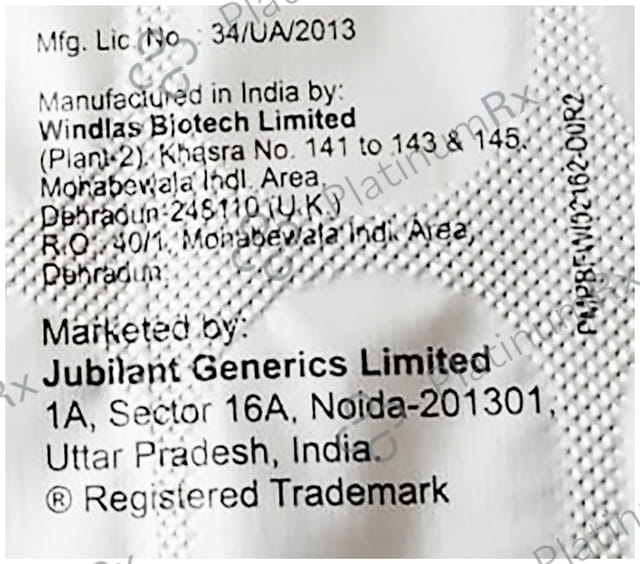 Jubira Plus 20/75mg Capsule 10s