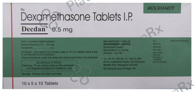 Decdan 0.5mg Tablet 10s