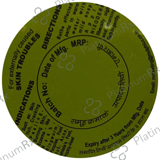 Nixoderm 0.3% Ointment 10 gm