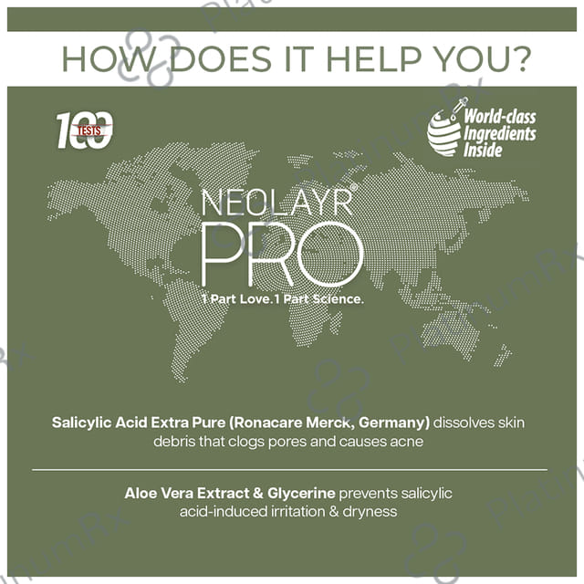 Neolayr Pro Acne Control Salicylic Acid Face Wash