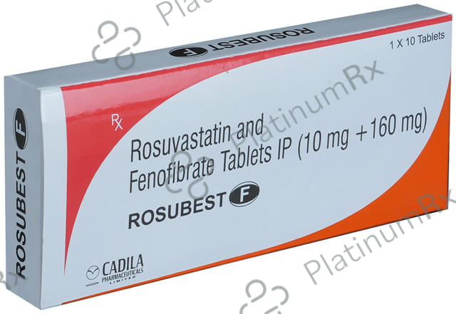 Rosubest F 10/160mg Tablet 10s