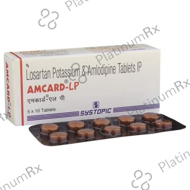 Amcard LP 5/50mg Tablet 10s