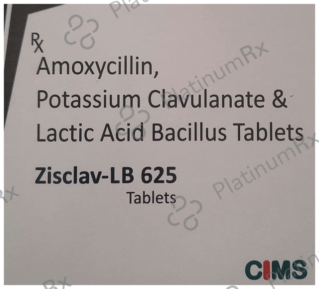 Zisclav-LB 625 Tablet