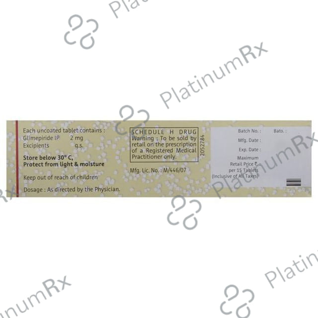 Euglim 2mg Tablet 15s