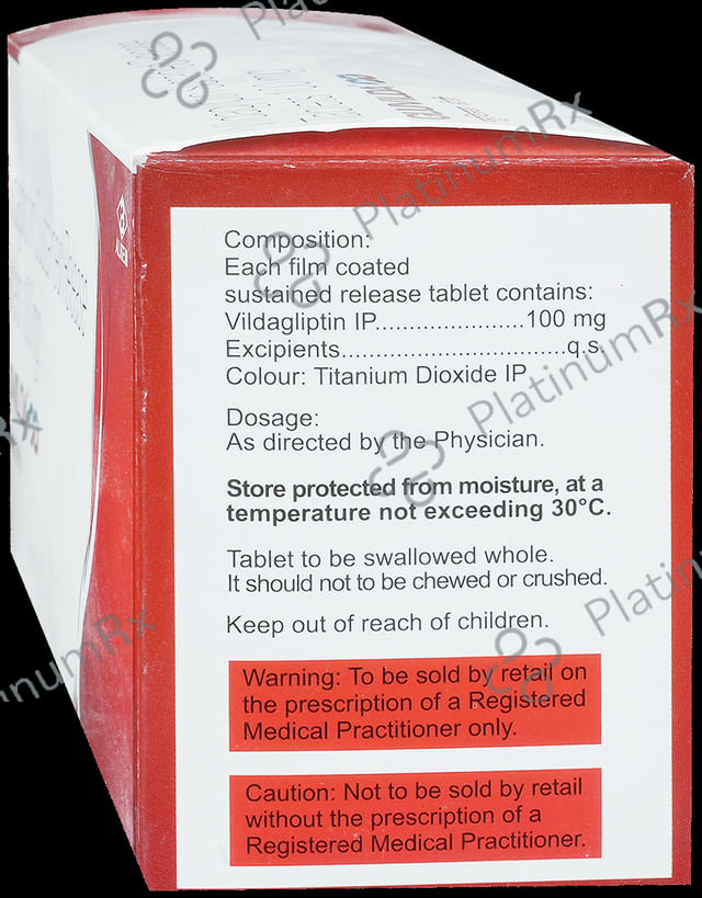 Gluvilda OD 100mg Tablet 15 tablets