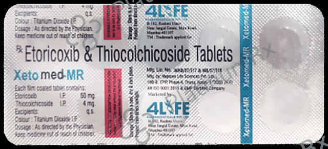 Xetomed 60/4mg Tablet MR 10s