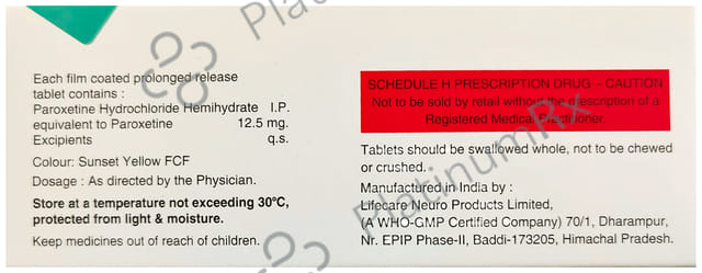 Pexcivi CR 12.5mg Tablet 10s