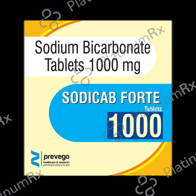Sodicab Forte 1000mg Tablet 10s