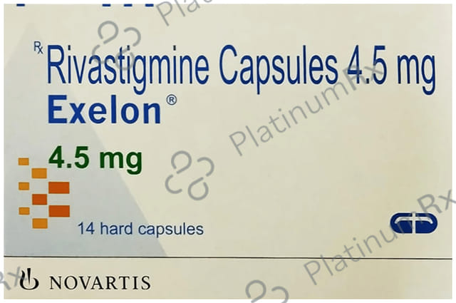 Exelon 4.5mg Capsule 14 capsules