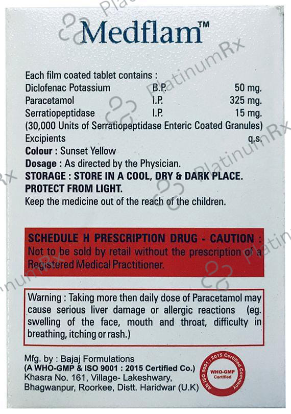Medflam Tablet