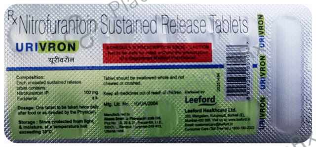 Urivron 100mg Tablet 14s