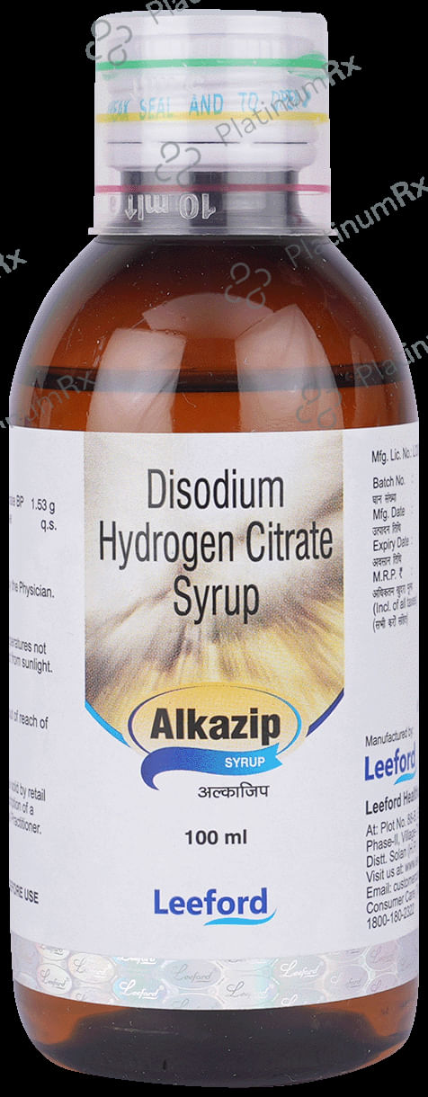 Alkazip 1.53gm Syrup 100ml