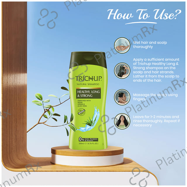 Trichup Healthy, Long & Strong Natural Shampoo 200ml