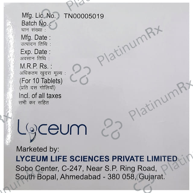 Lycefoxim Tablet
