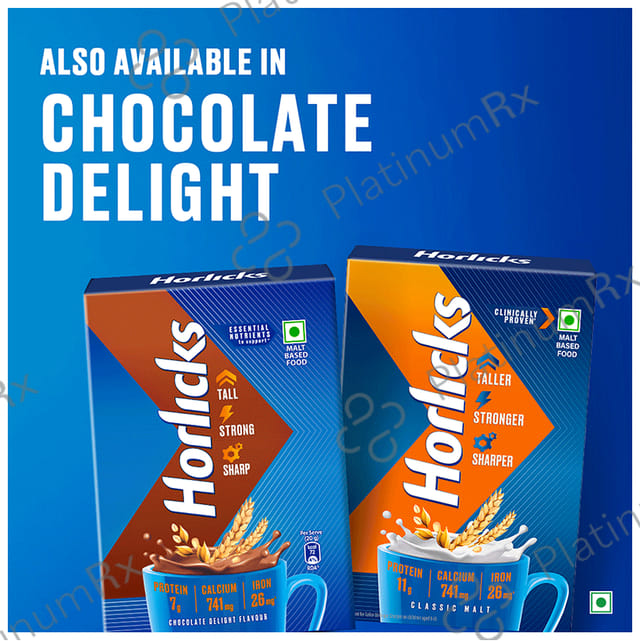 Horlicks Drink - Powder with Zinc, Vitamin C & D - Flavour Classic Malt 1 kg