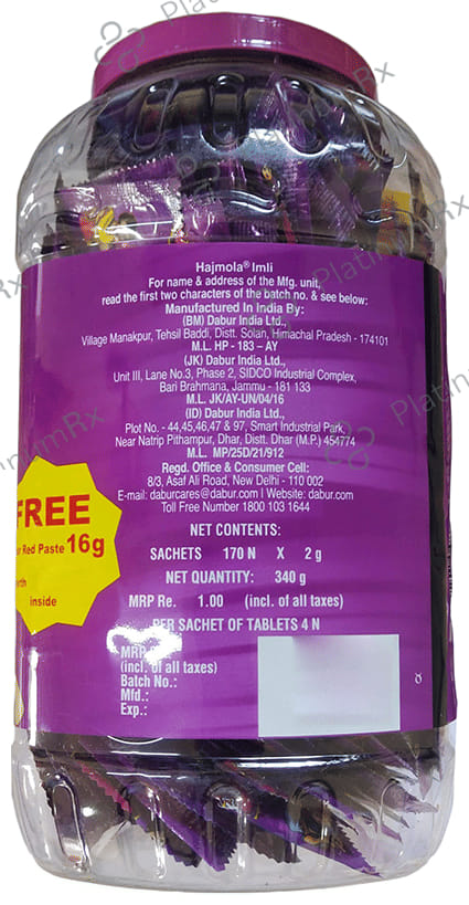 Dabur Hajmola Imli Flavour Candy 170s