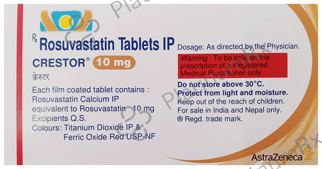 Crestor 10mg Tablet 15s