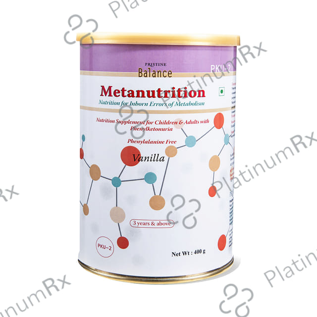Pristine Balance Metanutrition PKU 2 (3 Years & Above) for Metabolism - Flavour Powder Vanilla