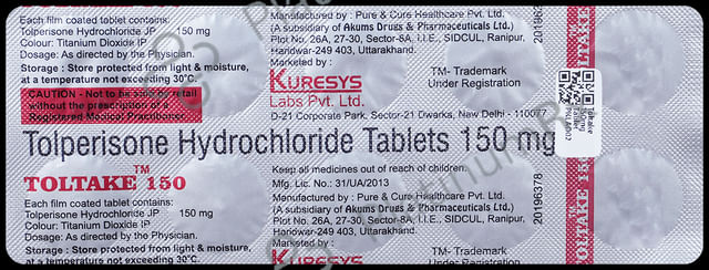 Toltake 150mg Tablet 10s