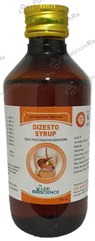 LDD Bioscience Dizesto Syrup 115 ml