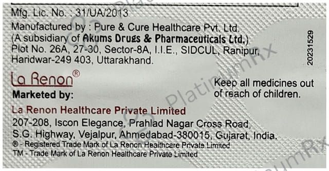 Impurose A 10/75mg Capsule 10s