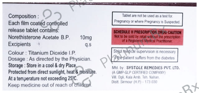 Norfirst 10mg Tablet CR 10s