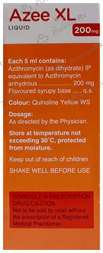 Azee XL 200mg Peppermint & Orange Liquid 30ml