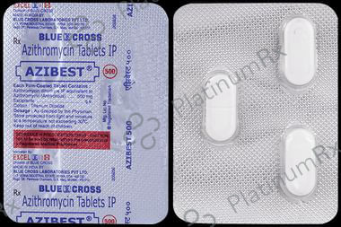 Azibest 500mg Tablet 3 Tablet