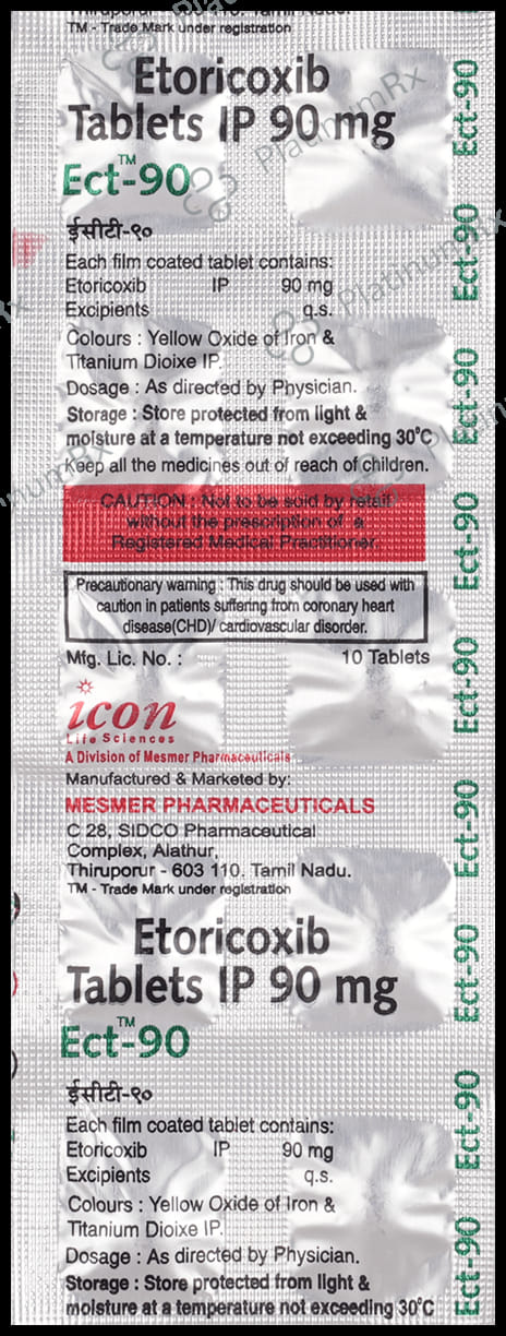 Ect 90mg Tablet 10s