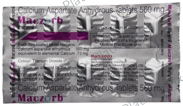 Maczorb 560mg Tablet 10s