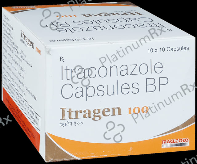 Itragen 100mg Capsule 10s