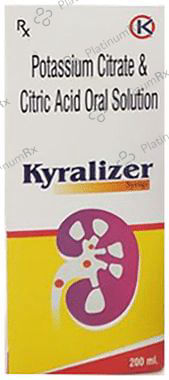 Kyralizer 1100/334mg Syrup 100ml