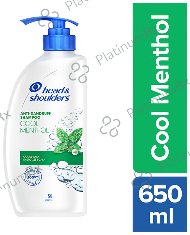 Head & Shoulders Anti-Dandruff Cool Menthol Shampoo 650 ml