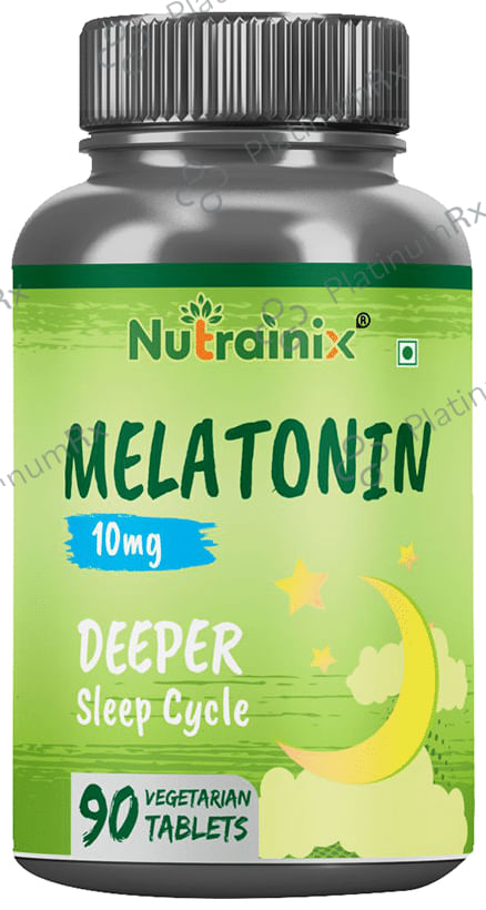 Nutrainix Melatonin 10mg Vegetarian Tablets