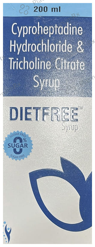 Dietfree 2/275mg Syrup Sugar Free 200ml