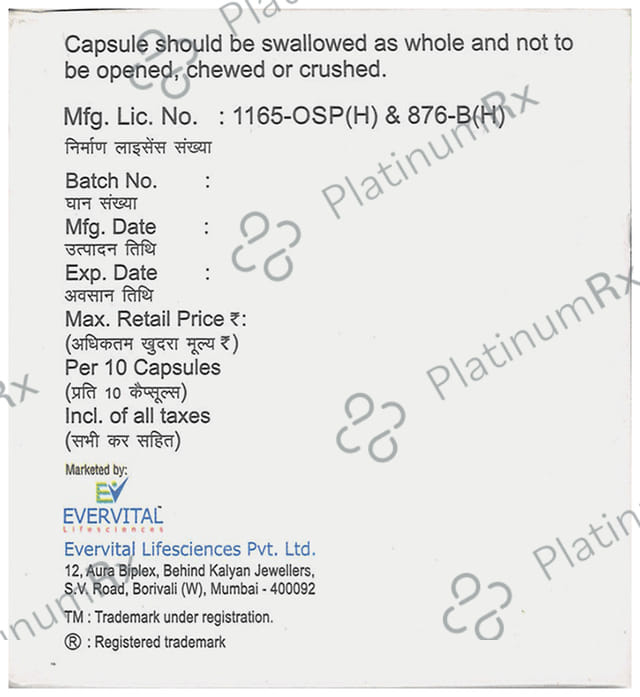 Nodity 30/20mg RD Capsule SR 10s
