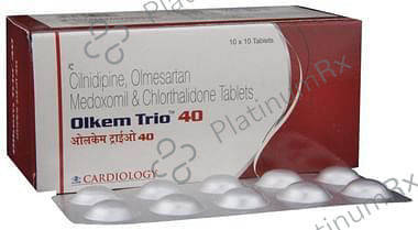 Olkem Trio 40 12.5/10/40mg Tablet 10s