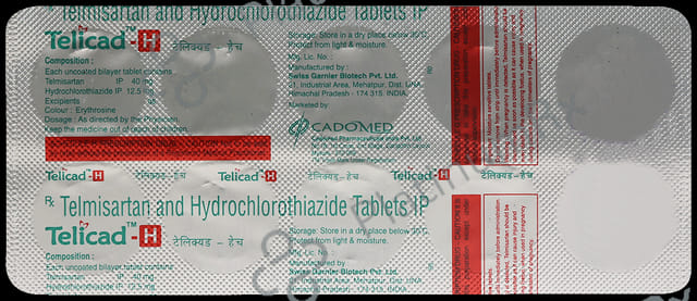 Telicad H 12.5/40mg Tablet 10s