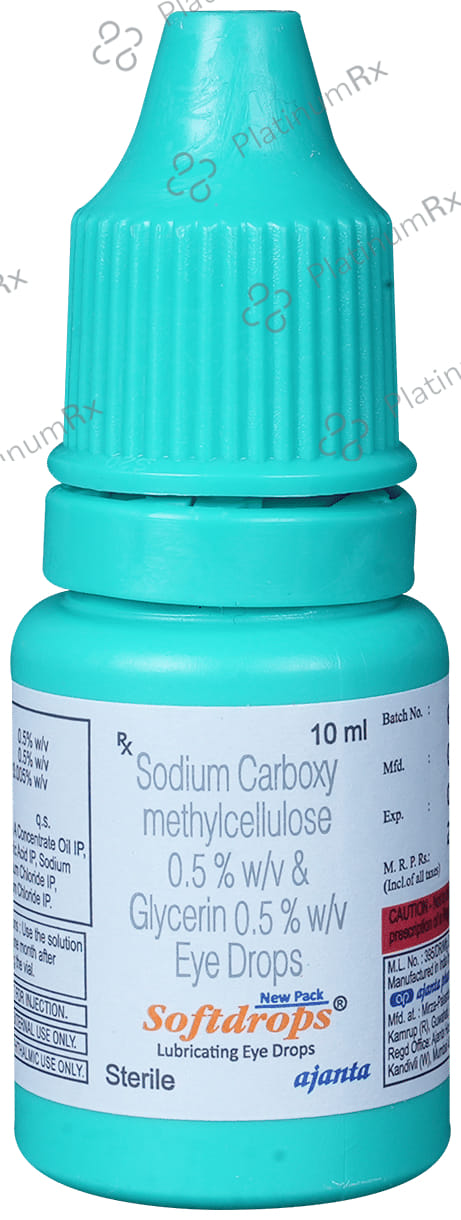 New Softdrops Lubricating Eye Drop 10ml