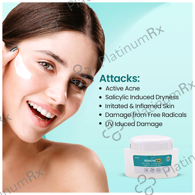 Ridacne SA Oil Free Super Light Moisturising Gel 40gm