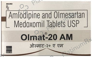 Olmat 20 AM 20/5mg Tablet 15s