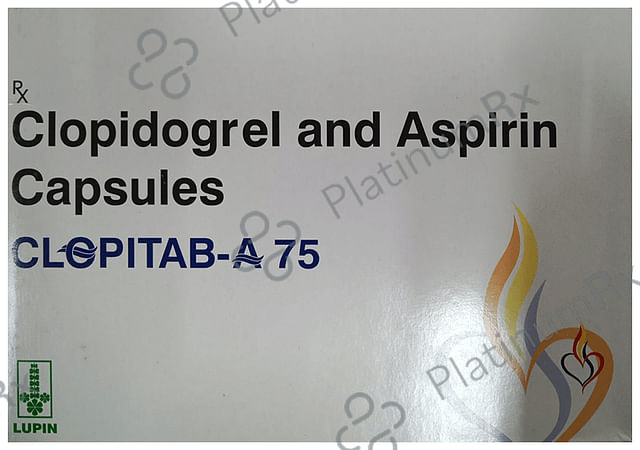 Clopitab A 75/75mg Capsule 15s
