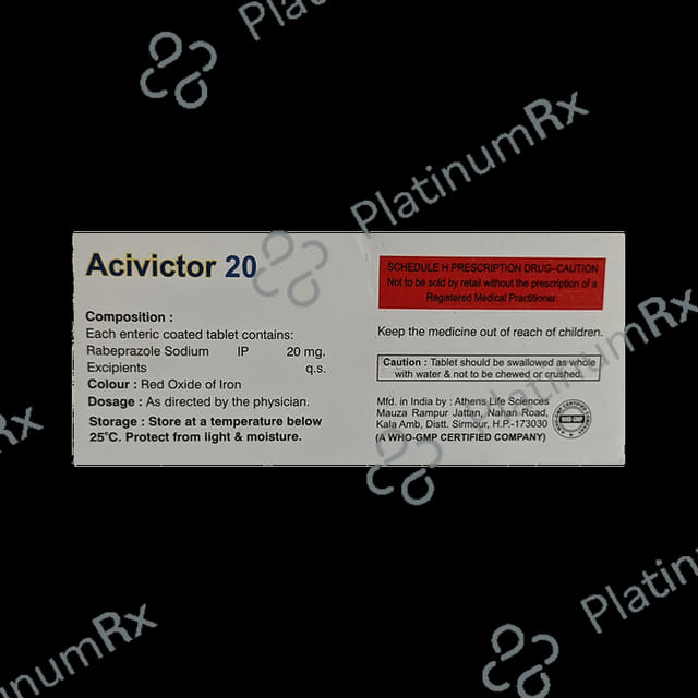 Acivictor 20mg Tablet 10s