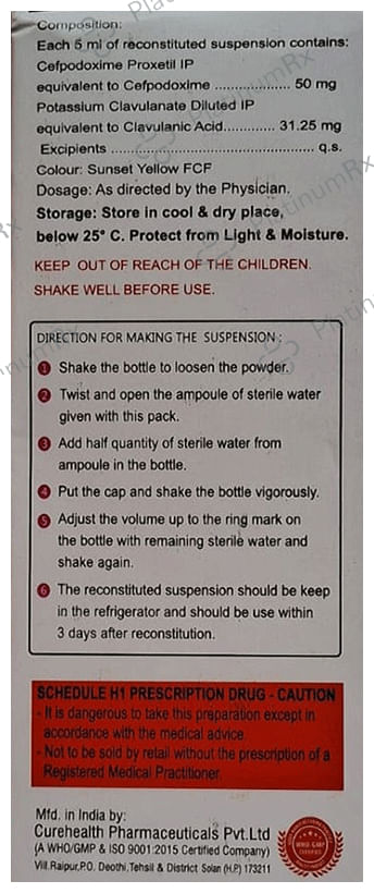 Podfem-CV Dry Syrup Mango