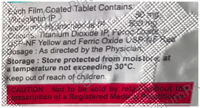 Insuvil M 500mg/50mg Tablet