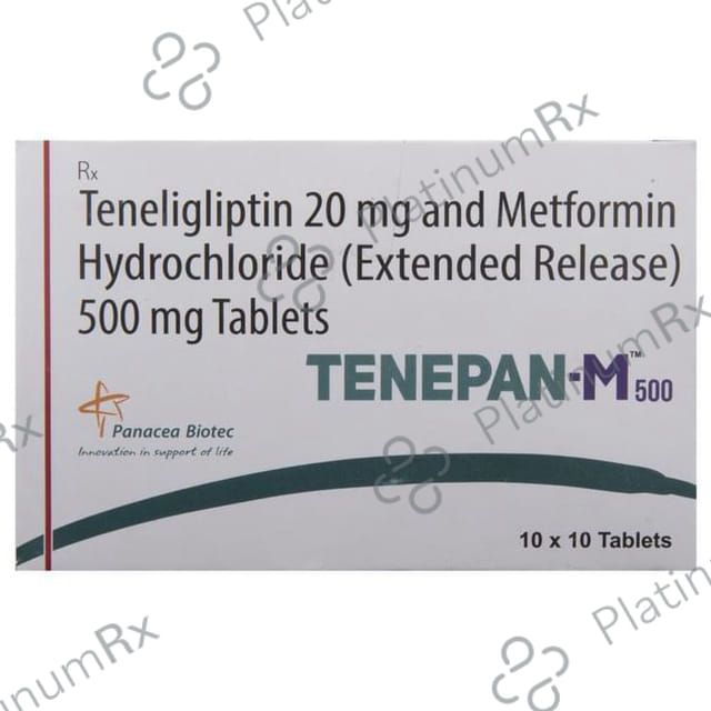 Tenepan M 500/20mg Tablet ER 10s