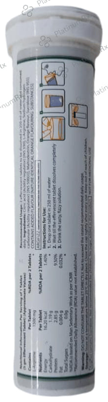 Argifizz Effervescent Tablet Orange 10s