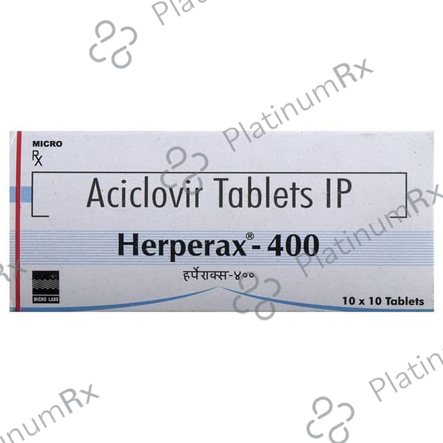 Herperax 400mg Tablet 10s